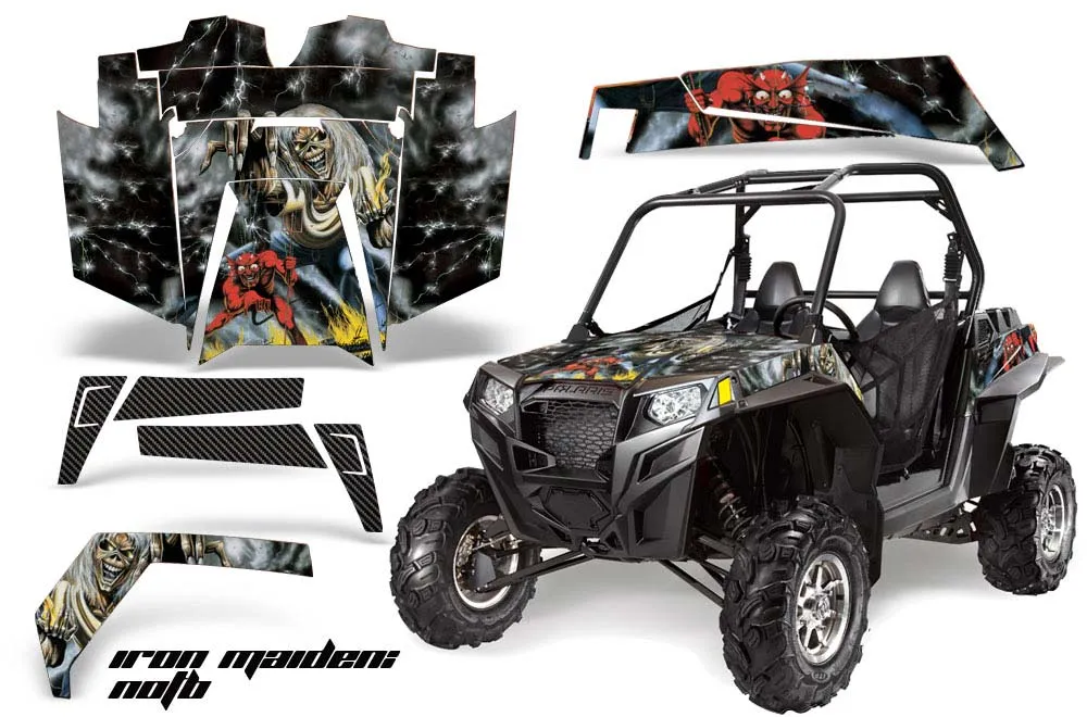 Polaris RZR 900 XP Graphic Kit - 2011-2014 Number of the Beast