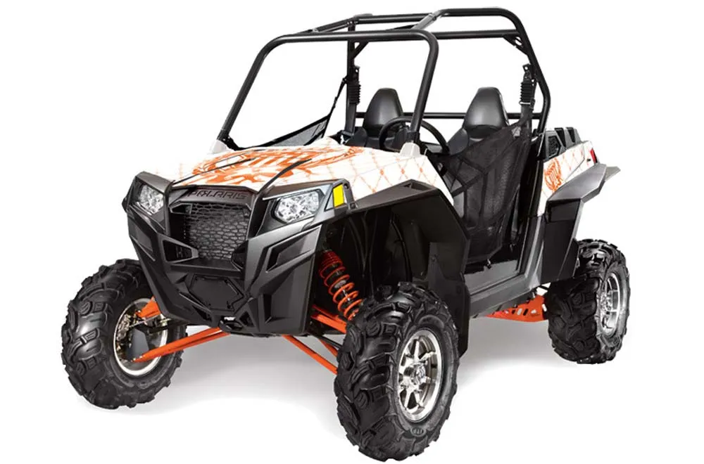 Polaris RZR 900 XP Graphic Kit - 2011-2014 Reloaded Orange