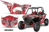 Polaris RZR 1000 XP 2 Door Graphic Kit - 2013-2018 Deaden Red