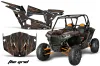 Polaris RZR 1000 XP 2 Door Graphic Kit - 2013-2018 The Grid Orange