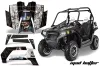 Polaris RZR 800 / 800S Graphic Kit - 2011-2014 Mad Hatter Black