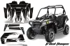 Polaris RZR 800 / 800S Graphic Kit - 2011-2014 Tribal Flames Black