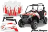Polaris RZR 800 / 800S Graphic Kit - 2011-2014 Tribal Flames Red