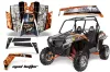 Polaris RZR 900 XP Graphic Kit - 2011-2014 Mad Hatter Orange