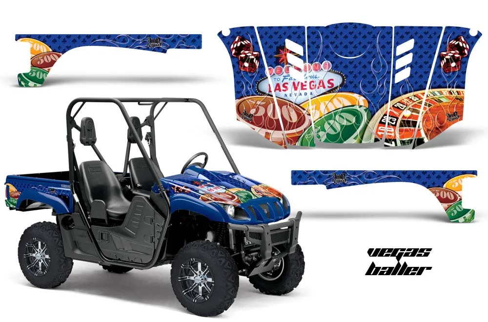 Yamaha Rhino 700 / 660 / 450 Custom Graphic Kit - 2004-2013