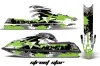 Kawasaki 750 SX / SXR Jet Ski Graphic Kit - 1992-1998 Street Star Green