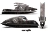 Kawasaki 750 SX / SXR Jet Ski Graphic Kit - 1992-1998 Wrath Black