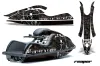 Kawasaki 800 SX / R Jet Ski Graphic Kit - 2003-2012 Reaper Black