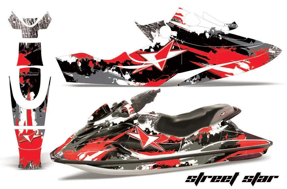 Sea Doo Bombardier GSX Custom Custom Graphic Kit - 1996-1999