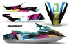 Sea Doo Bombardier GTS Jet Ski Graphic Kit - 1992-1997 Flashback