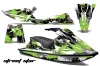 Sea Doo XP Bombardier Jet Ski Graphic Kit - 1994-1996 Street Star Green