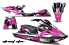 Sea Doo XP Bombardier Jet Ski Graphic Kit - 1994-1996 Street Star Pink